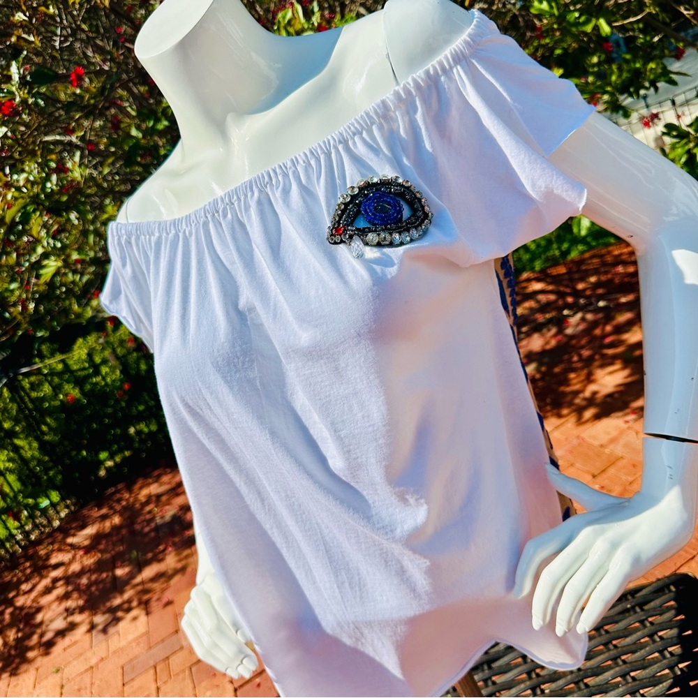 EVIL EYE top by Hi Gorgeous